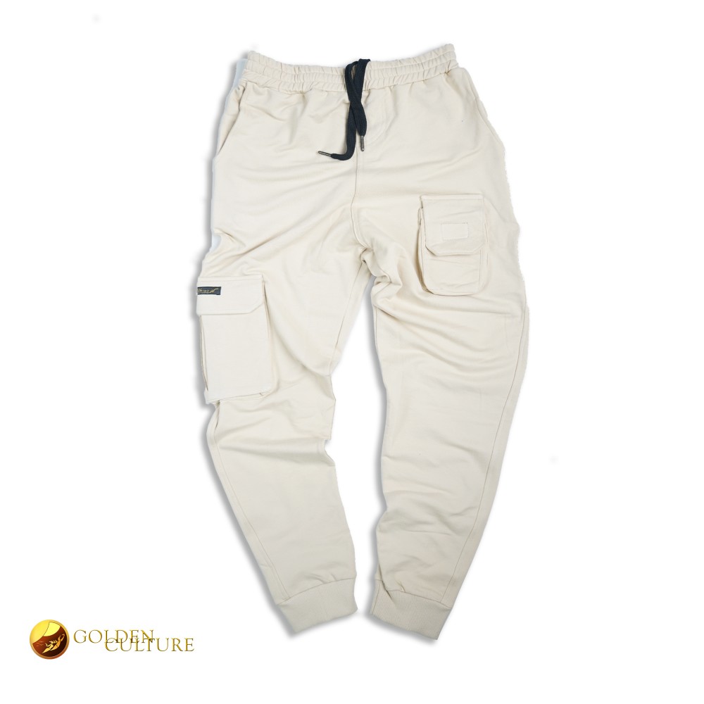 Multi Pocket Sweatpant (Beige)